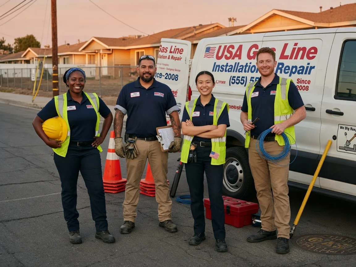 Gas Line Installation company in Bingham Lake, MN